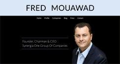 Desktop Screenshot of fredmouawad.com